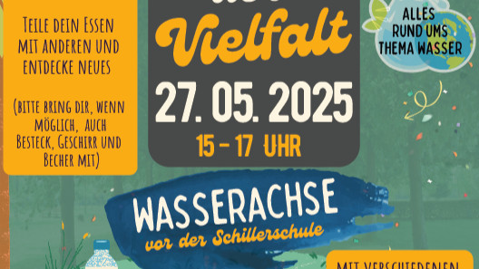 Fest der Vielfalt an der Wasserachse