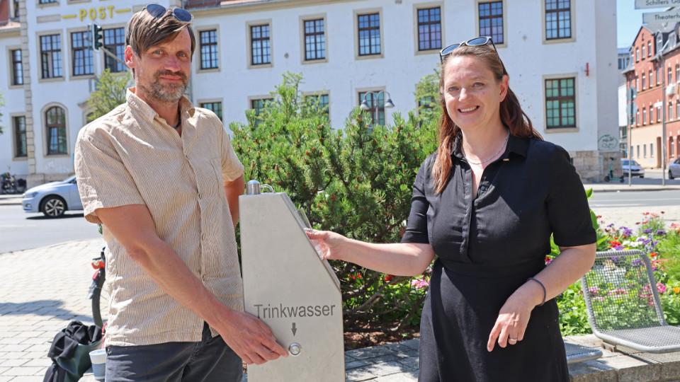 Trinkbrunnen in Betrieb genommen 