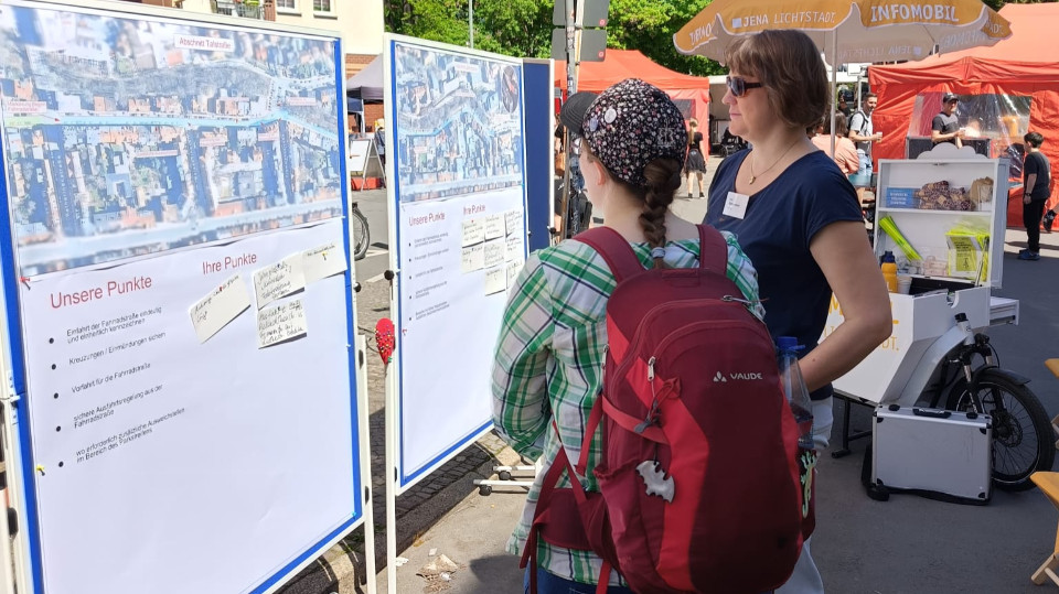 Online-Beteiligung zur geplanten Fahrradstraße