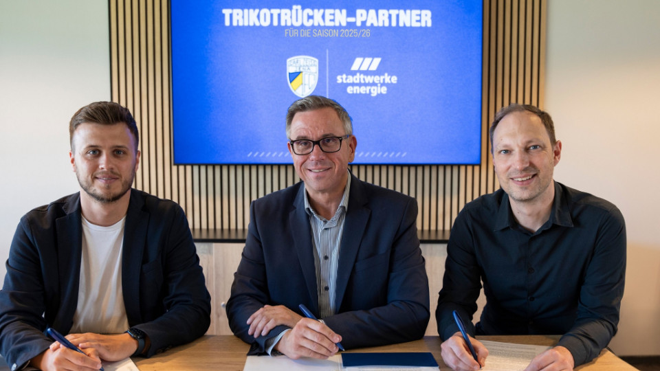 Stadtwerke bleiben Sponsor beim FC Carl Zeiss Jena 