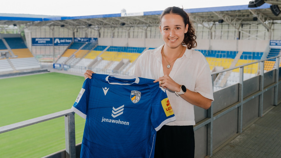 Elena Mühlemann verstärkt das Mittelfeld des FC Carl Zeiss Jena