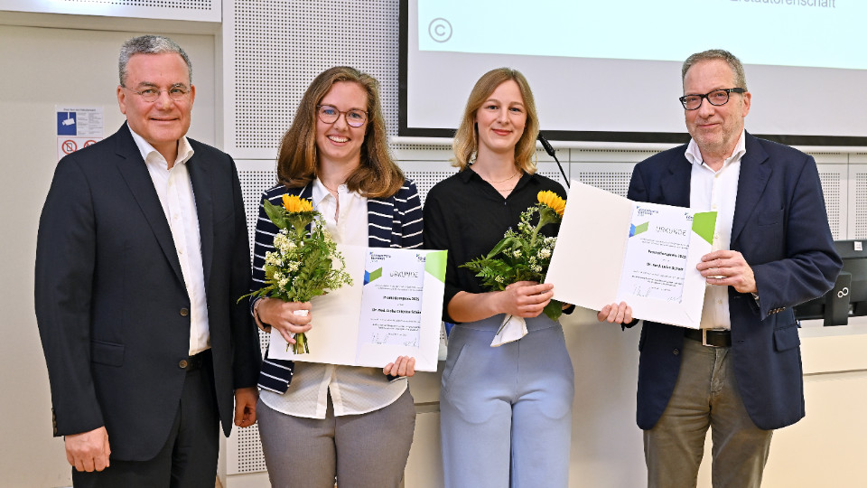 Doktorarbeiten ausgezeichnet