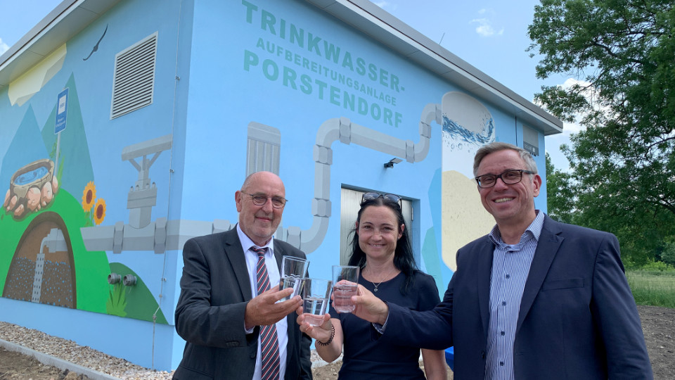 Neues Wasserwerk Porstendorf eingeweiht