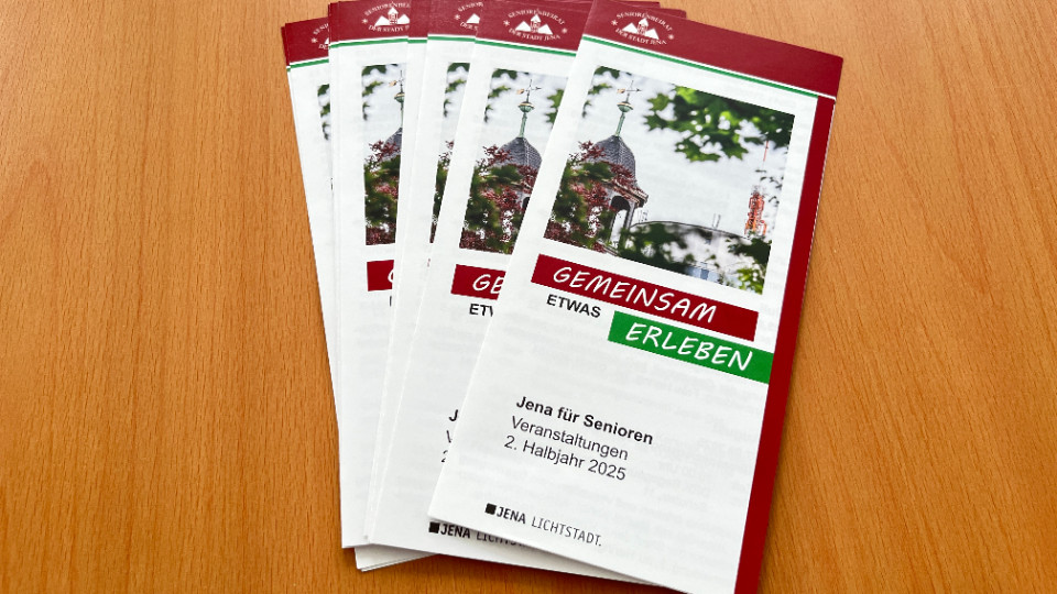 Flyer zu Jenaer Seniorentage erschienen