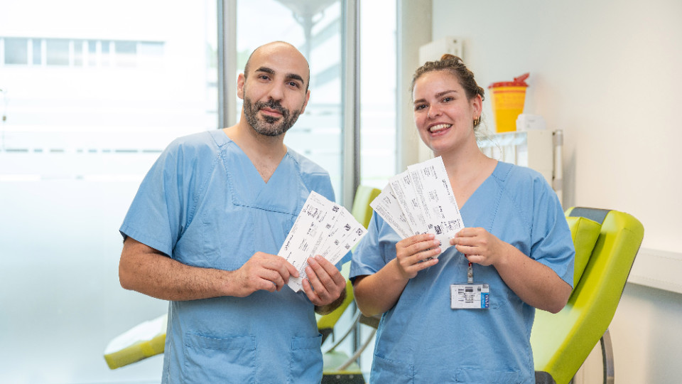 Blut spenden, Kultur genießen