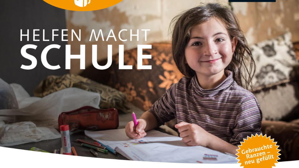 Schulranzen-Spenden für Kinder in Osteuropa