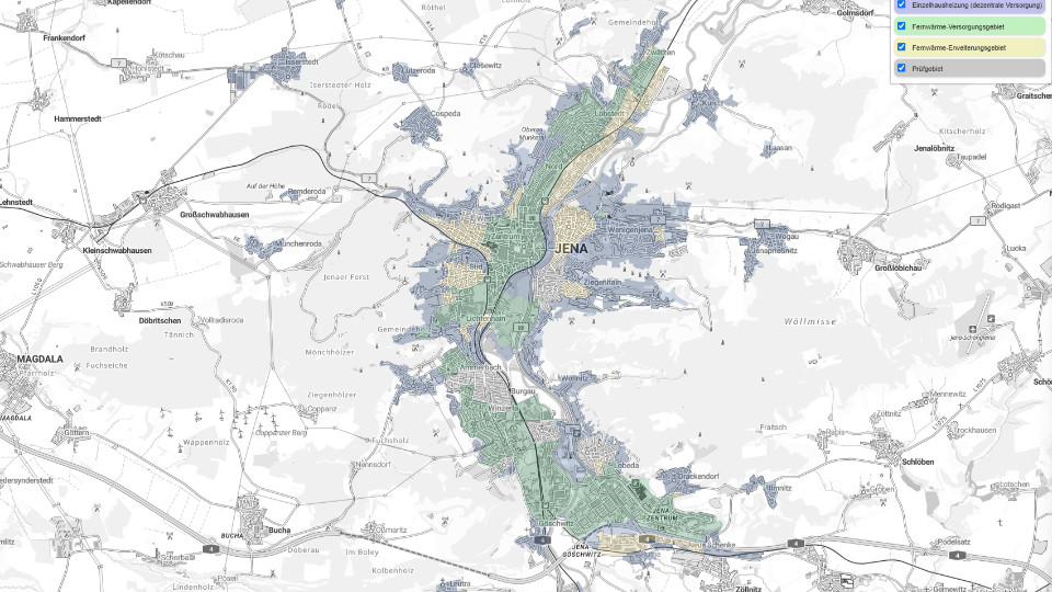 Stadtrat beschließt kommunale Wärmeplanung für Jena