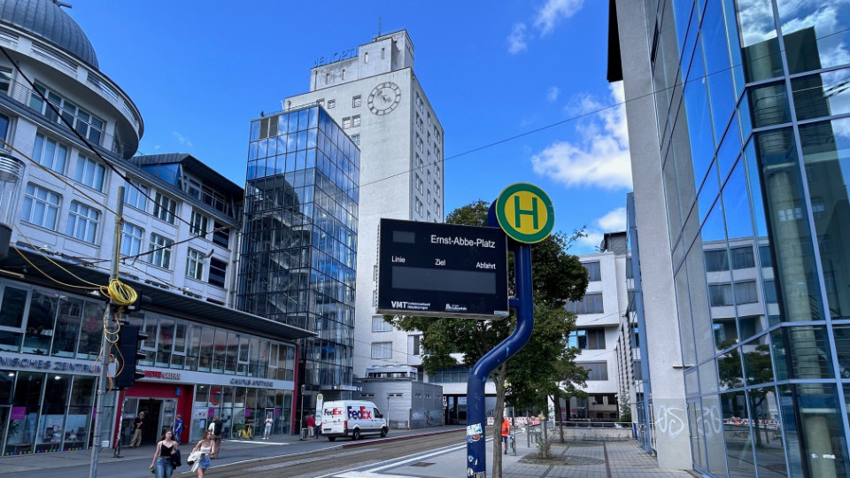 Straßenbahn fährt ab 30. Juni wieder bis Ernst-Abbe-Platz