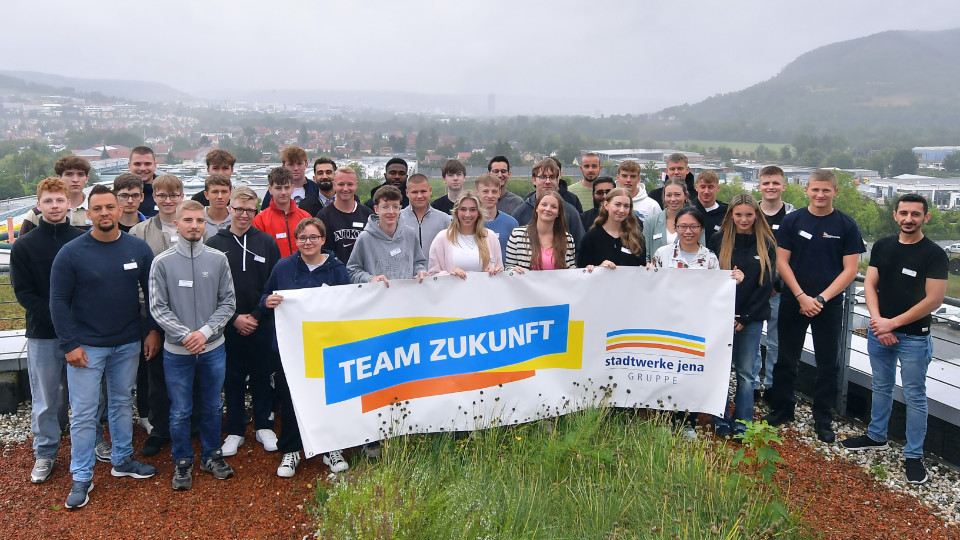 Ausbildungsstart bei der Stadtwerke Jena Gruppe