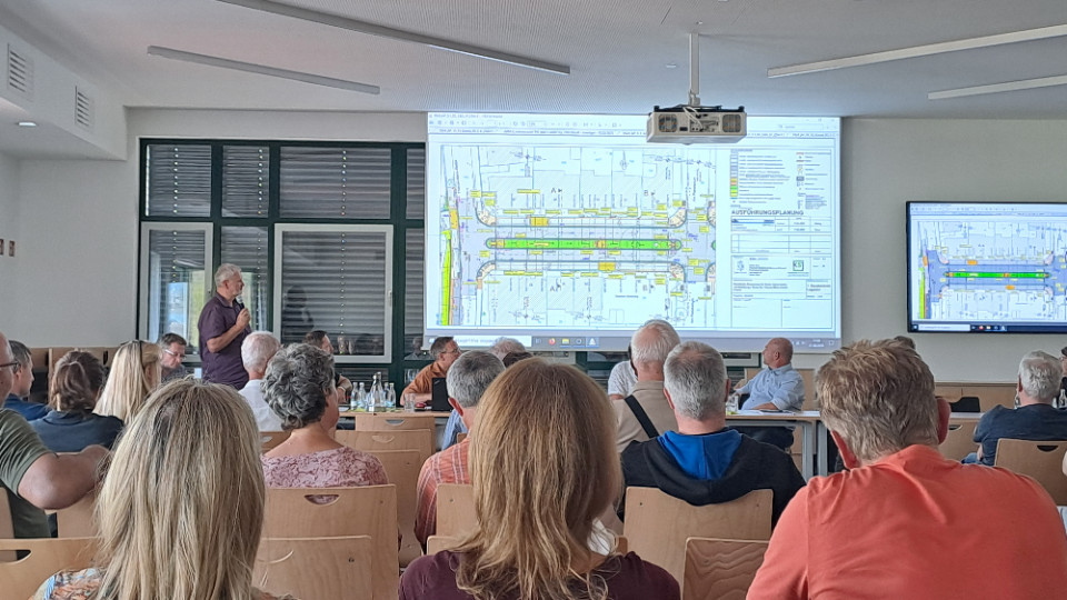 Info-Veranstaltung zum Ausbau der Sankt-Jakob-Straße