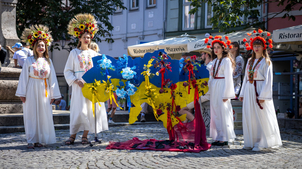 Ukrainische Kultur auf dem Holzmarkt