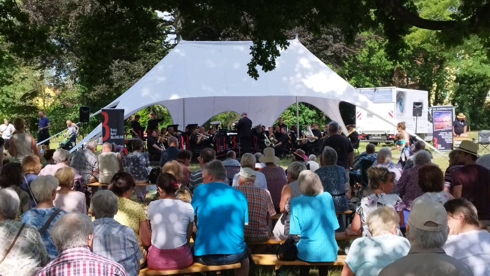 Musikgenuss unter freiem Himmel