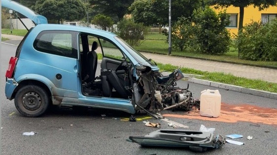 Frontalzusammenstoß in Bad Klosterlausnitz