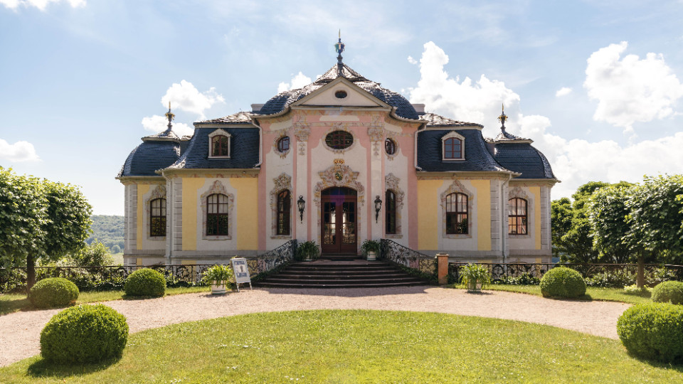 Ragnar Naess im Rokokoschloss Dornburg