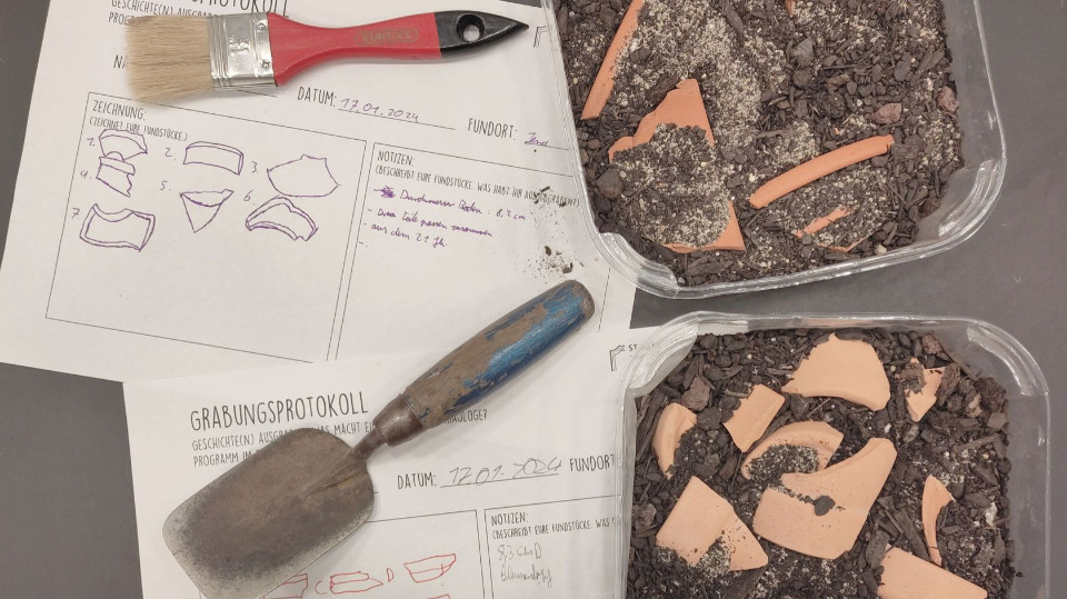 Geschichten ausgraben