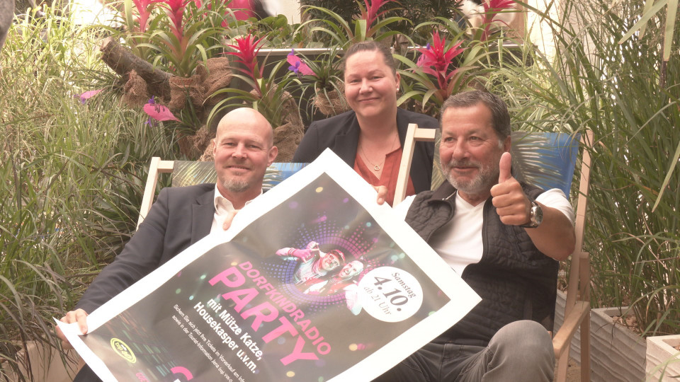 Dorfkindradio-Party – Einkaufszentrum wird zur Tanzfläche