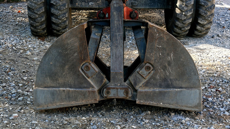 Tiefbauarbeiten in der Friedrich-Engels-Straße