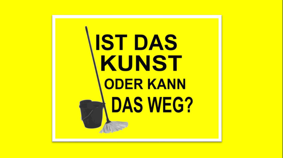 Ist das Kunst oder kann das weg?