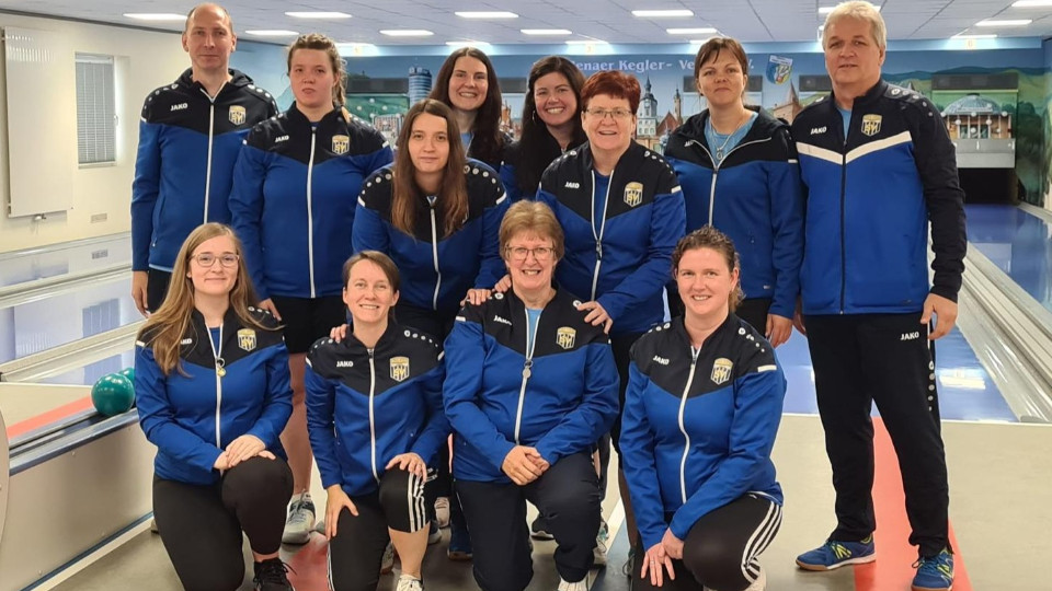 Jenaer Keglerinnen bleiben ungeschlagen Tabellenführer