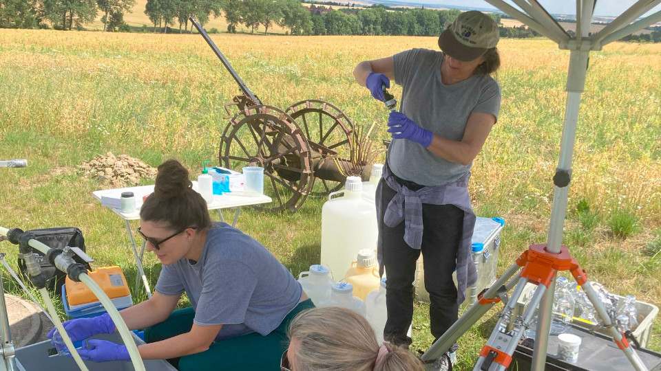 Mikroben bremsen Methanemissionen aus Grundwasser