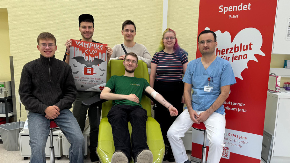 Blutspende-Aktion „Vampire Cup“ am UKJ