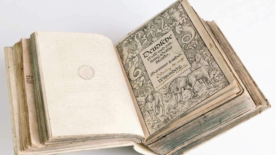 ThULB Jena bewahrt einzigartiges Erbe der Reformation