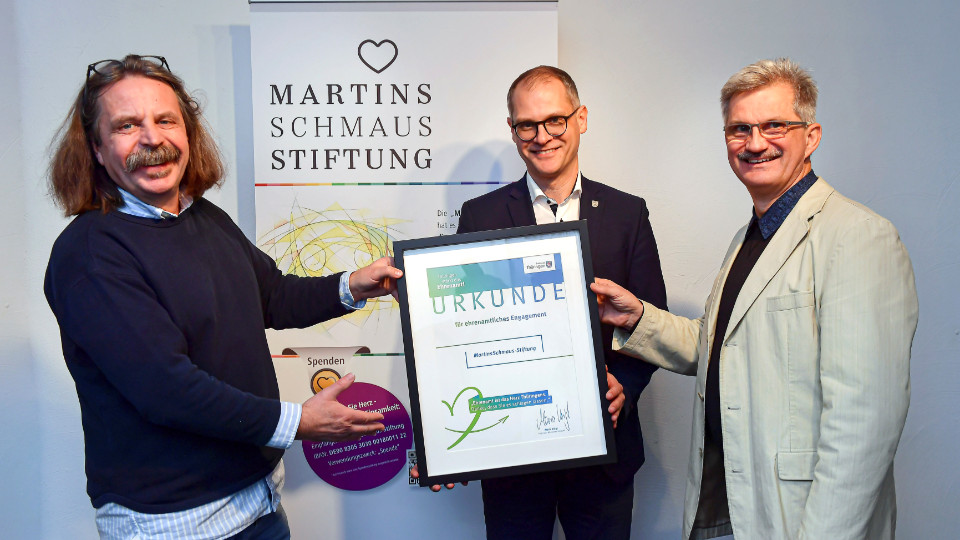MartinsSchmaus-Stiftung ausgezeichnet MartinsSchmaus-Stiftung ausgezeichnet