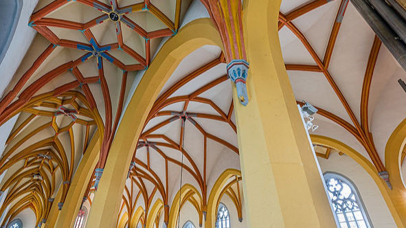 Erste Sanierungsarbeiten in der Stadtkirche St. Michael haben begonnen