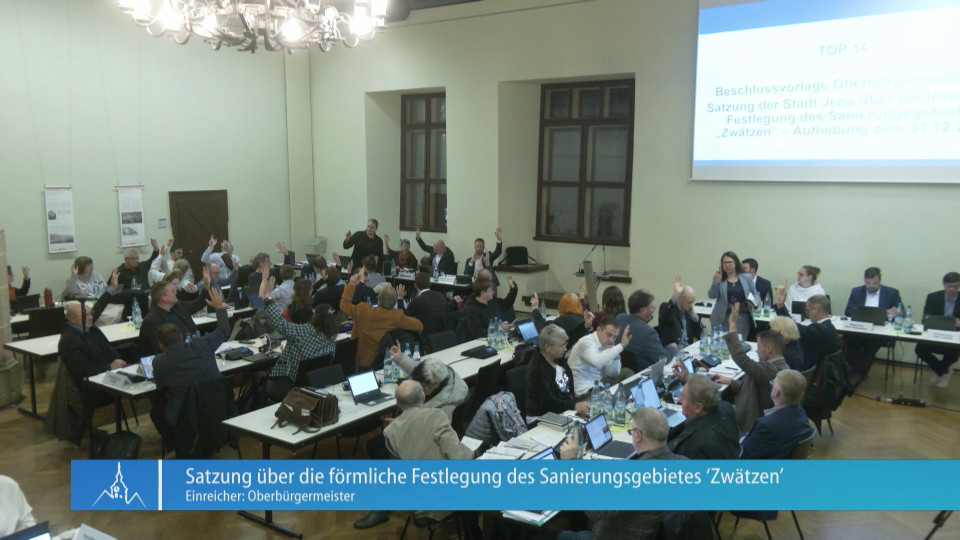 Stadtrat hebt Sanierungssatzung für Zwätzen auf Stadtrat hebt Sanierungssatzung für Zwätzen auf