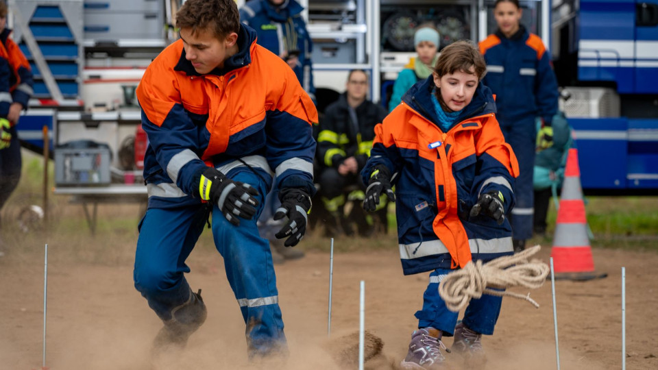 Wintergeländelauf der Jenaer Jugendfeuerwehren 