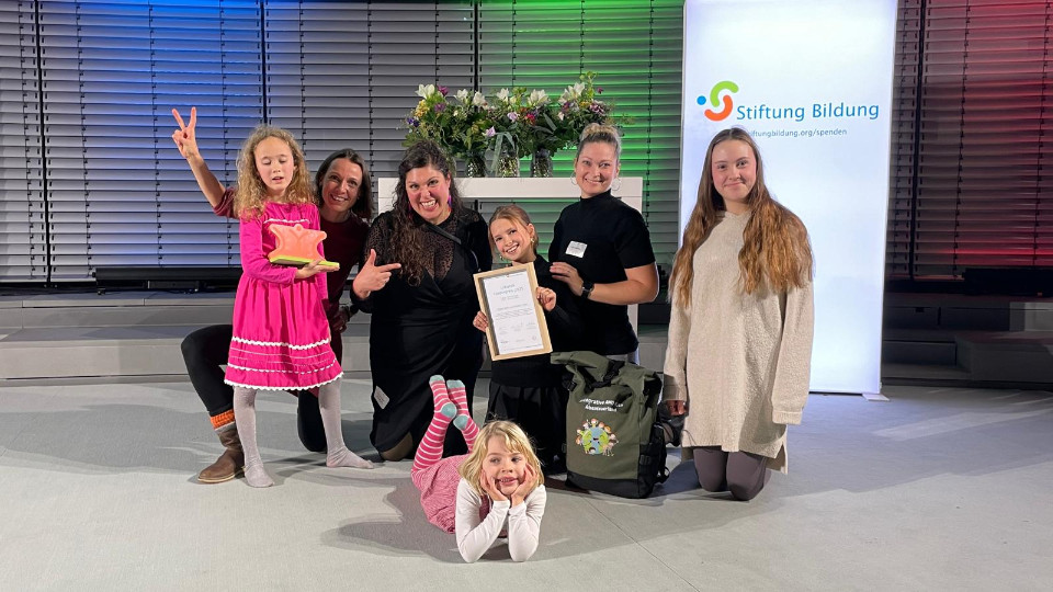 Kindergarten „Abenteuerland“ erhält Förderpreis
