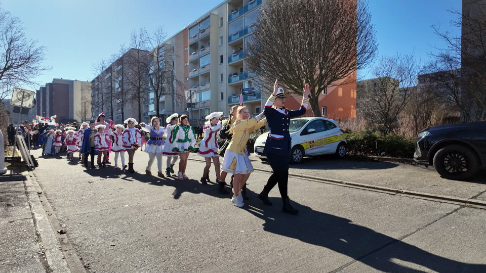 Faschingsumzug in Winzerla