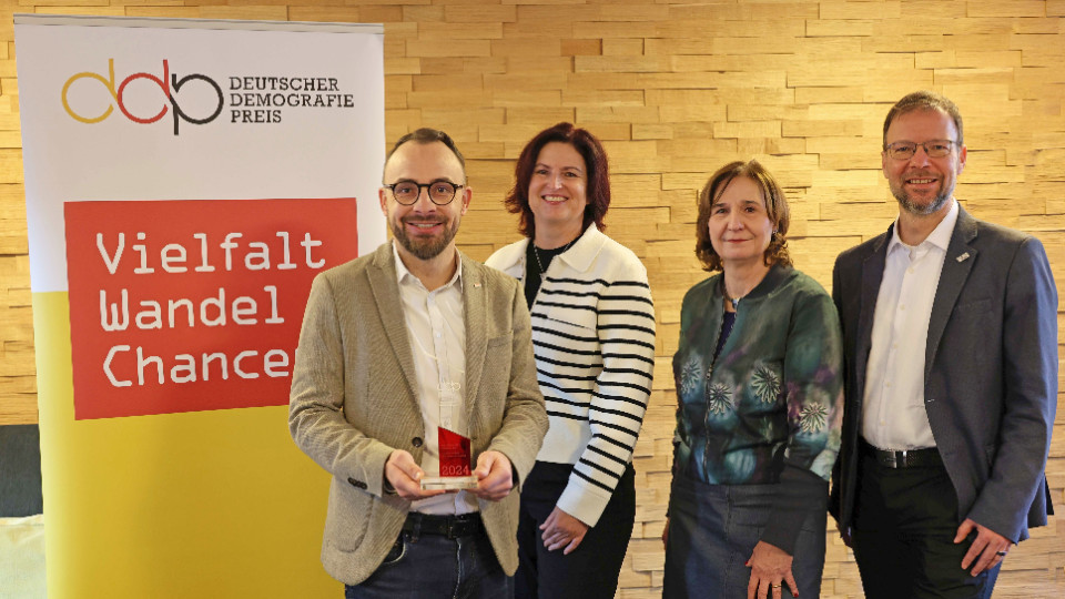 Für den Deutschen Demografie Preis 2026 bewerben