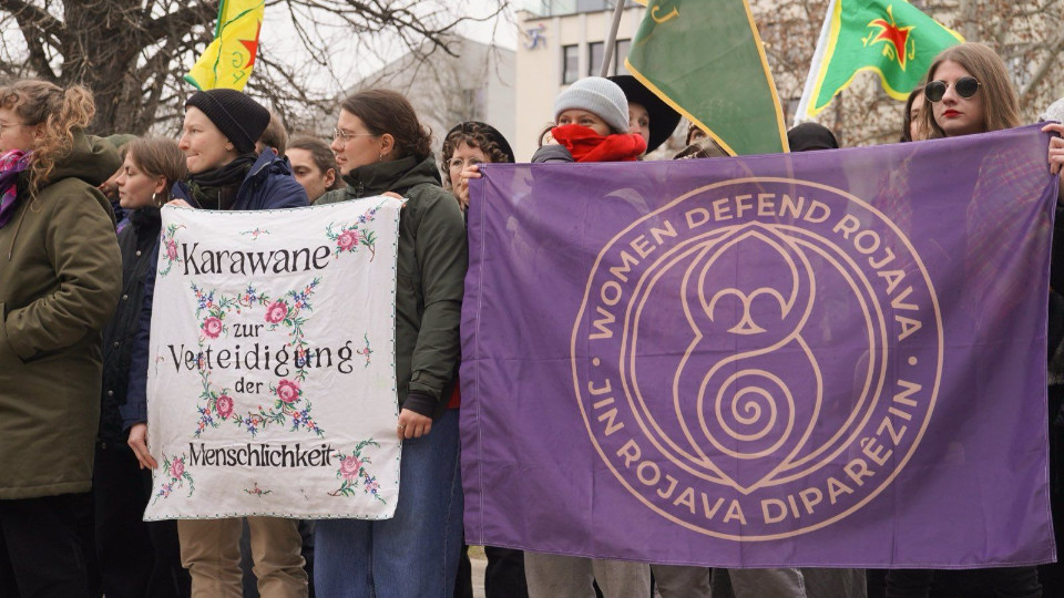 Karawane zu Verteidigung der Menschlichkeit unterwegs nach Syrien