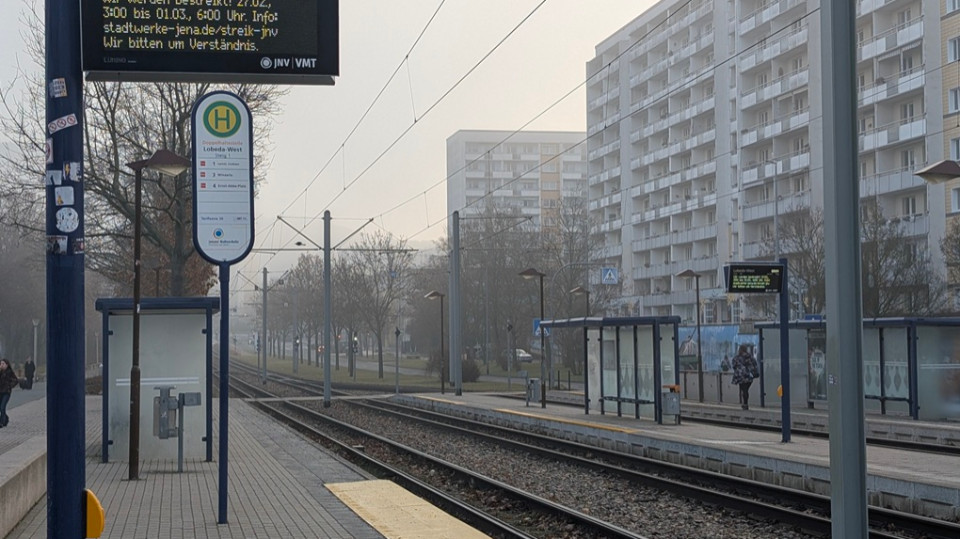  Samstag kein Notverkehr im Jenaer Stadtgebiet