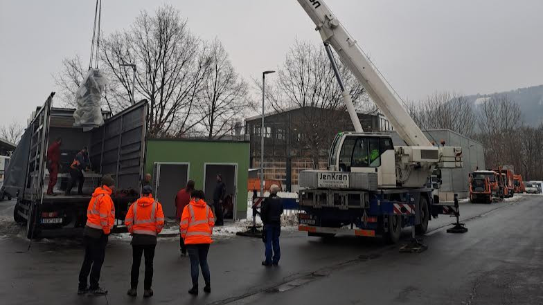 Transformator am KSJ-Betriebshof geliefert