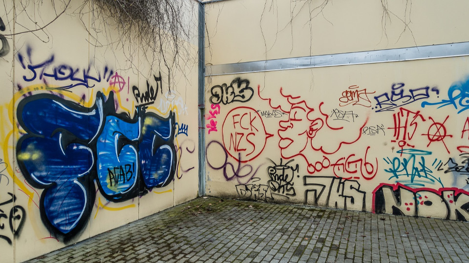 Mehrheit für Förderung zur Graffiti-Beseitigung
