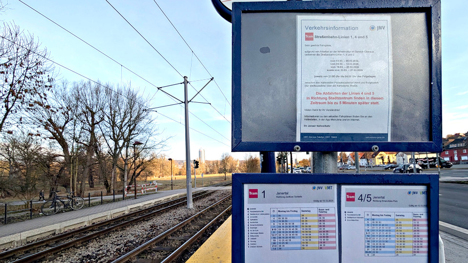 Gleisbau in der Oberaue verschiebt sich