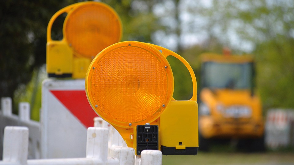 Gleisreparatur in der Dornburger Straße