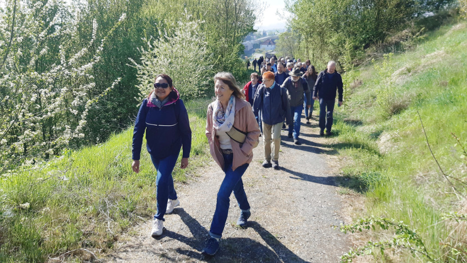 Frühjahrswanderung mit Landrat