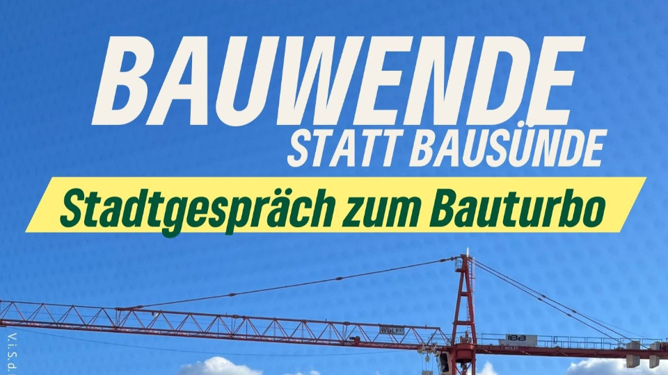 Diskussion zum „Bauturbo“ im Rathaus