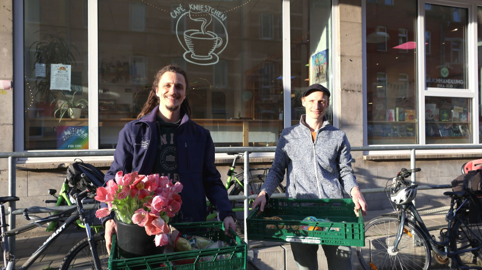 Foodsharing-Café weiter unterstützt