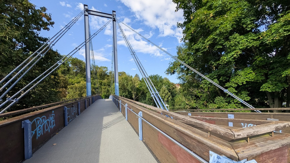 Brückensanierung in Wöllnitz