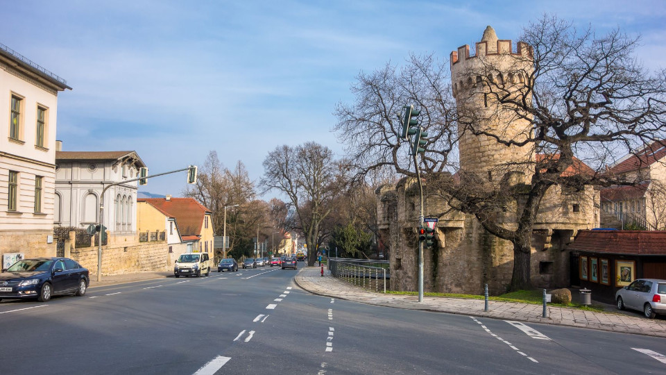 Halbseitige Sperrung Fürstengraben