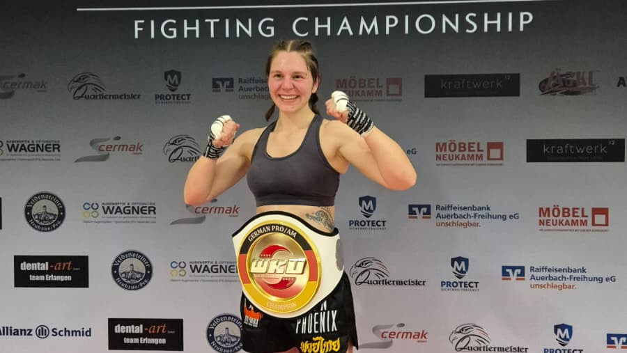 Jenaer Kickboxerin bleibt deutsche Profi-Meisterin