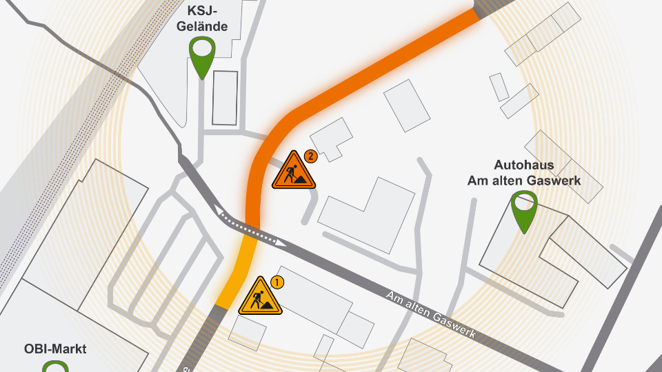 Straßendeckensanierung Löbstedter Straße