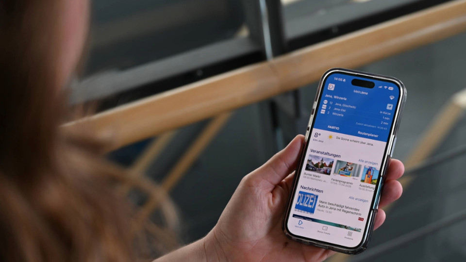 MeinJena-App im ProbierLaden