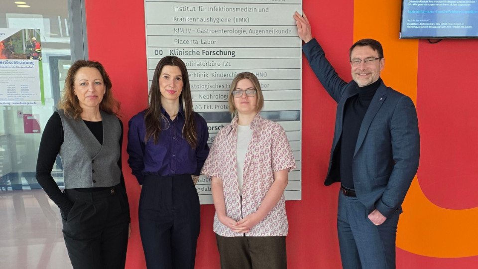 Vogtschmidt besucht Universitätsklinikum