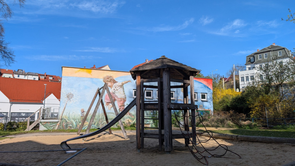 Spielplatz in Jena-Ost wird abgebaut