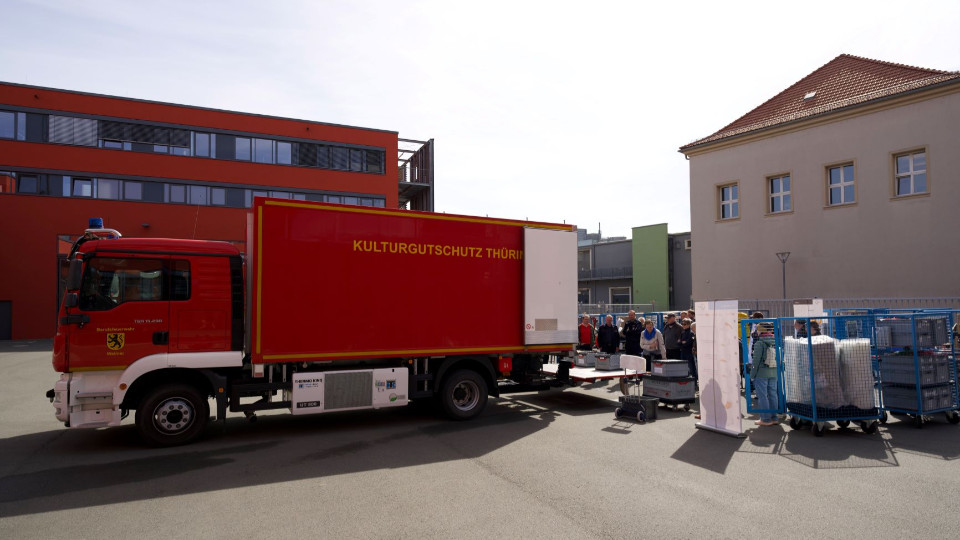 Notfallverbund Jena stärkt den Kulturgutschutz 